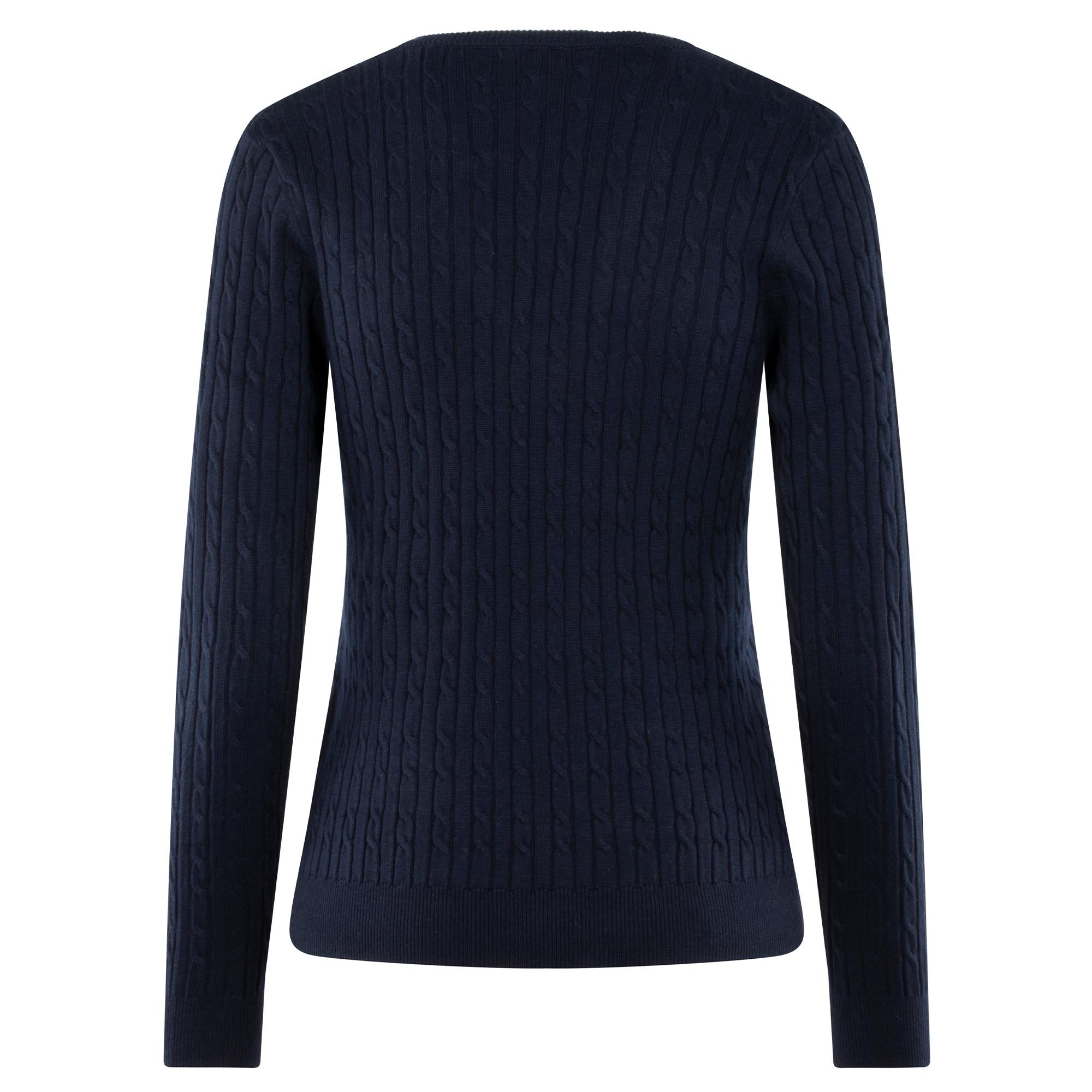 Daily Sports Madelene Knitted Ladies Golf Sweater Navy